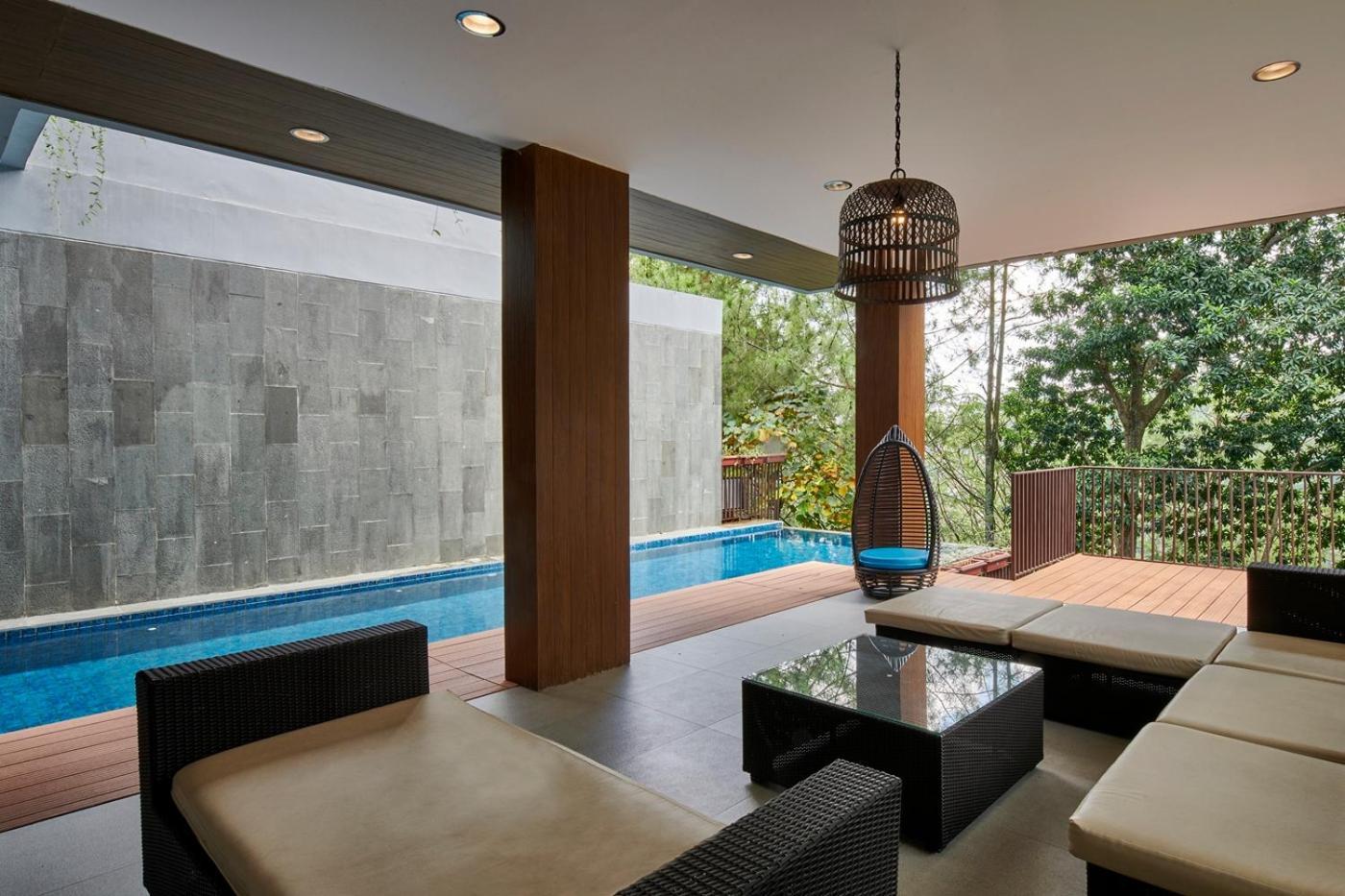 Asmaya Hill View Villa 7 Bedrooms With A Private Swimming Pool Bandung Zewnętrze zdjęcie