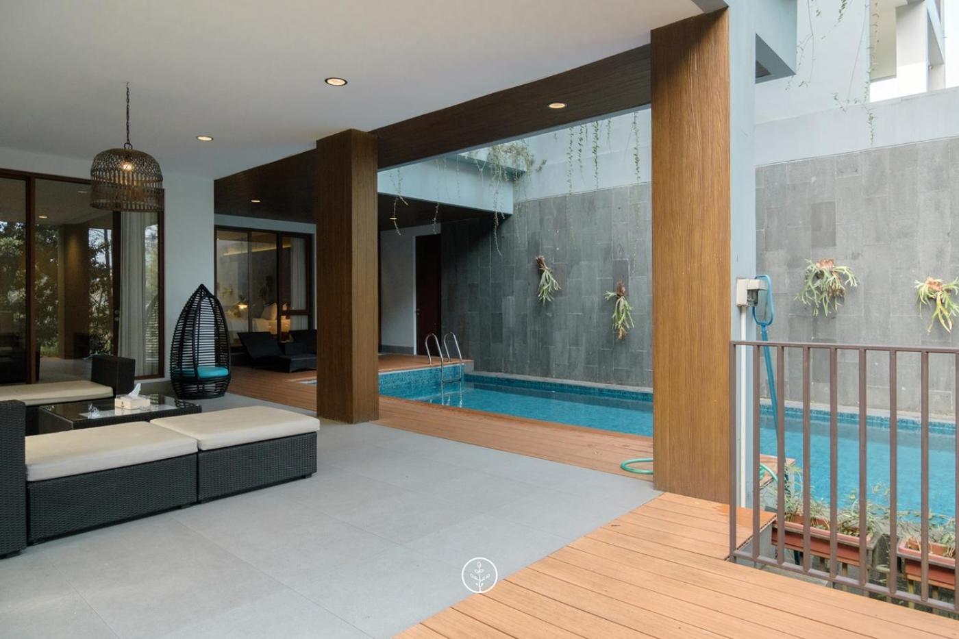 Asmaya Hill View Villa 7 Bedrooms With A Private Swimming Pool Bandung Zewnętrze zdjęcie